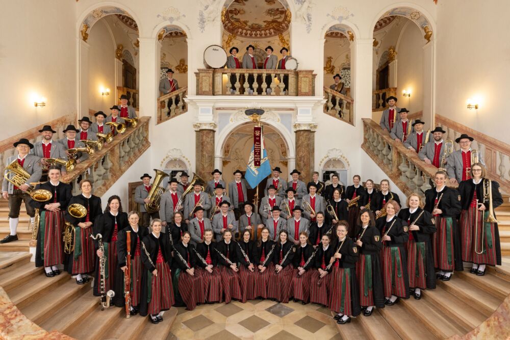 Das Blasmusik Orchester Ottobeuren im Kaisersaal der Basilika Ottobeuren 2017